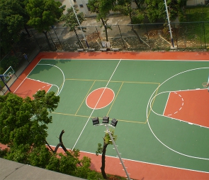籃球場(chǎng)硅PU廠家